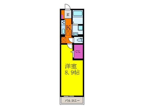 メゾン・三ツ星の物件間取画像